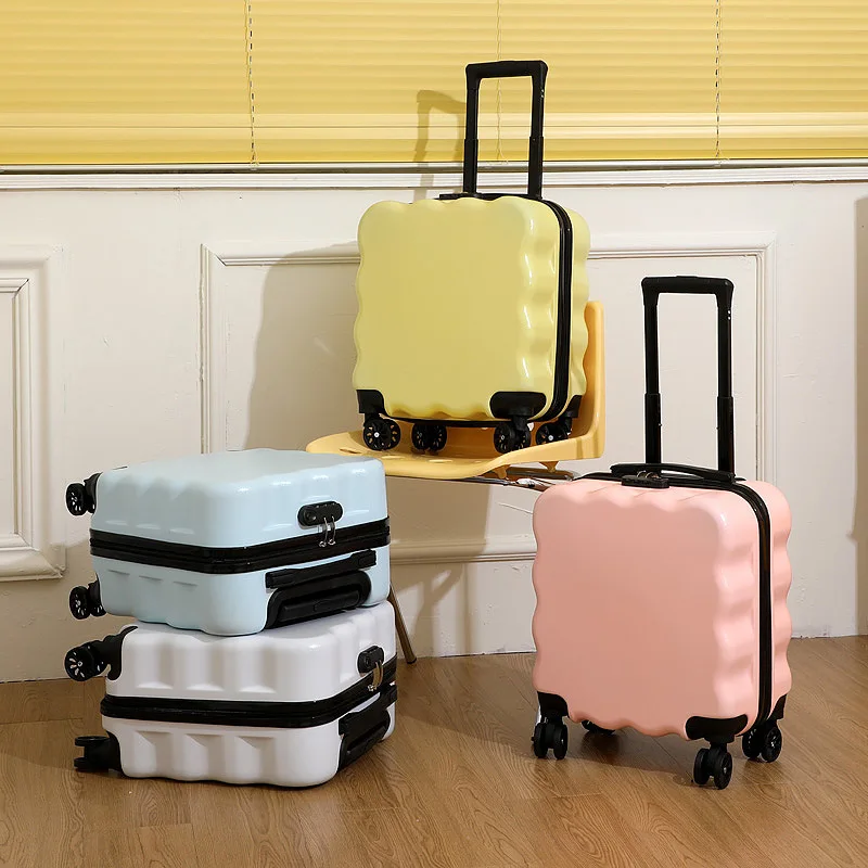 Kids 18 Inch Luggage Silent Telescopic Handle Portable Cartoon Minimal High Looks Flight Friendly Wholesale Safe Cabin Suitcase
Kids 18 Inch Luggage Silent Telescopic Handle Portable Cartoon Minimal High Looks Flight Friendly Wholesale Safe Cabin Suitcase