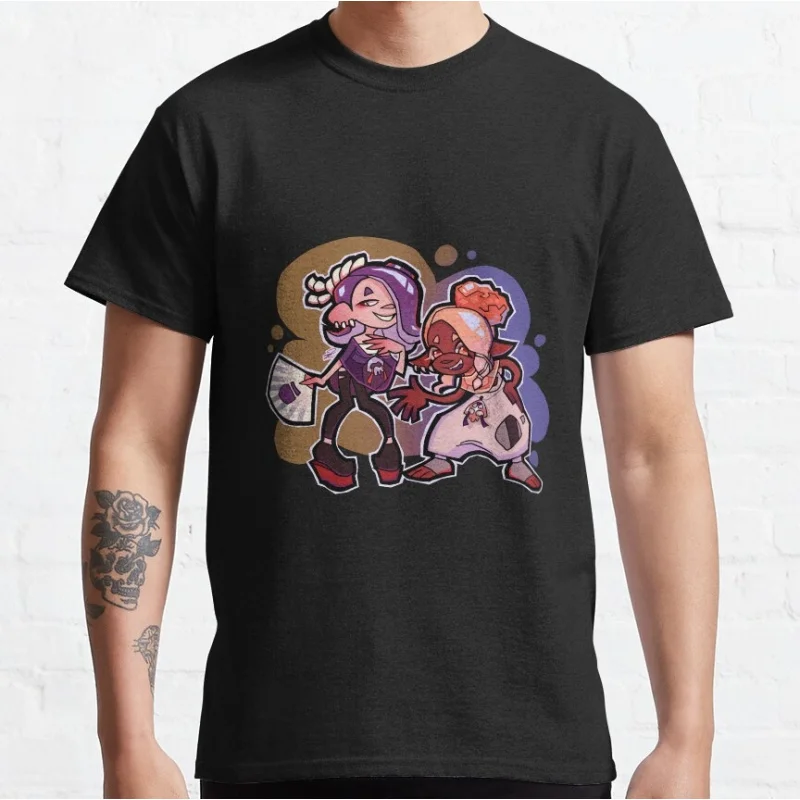 Shiver and Frye Cartoon Video game Splatoon Gift T-Shirt for gamer 100% Cotton y2k clothing Short-Sleeve Tee All Size Tops
Shiver and Frye Cartoon Video game Splatoon Gift T-Shirt for gamer 100% Cotton y2k clothing Short-Sleeve Tee All Size Tops
