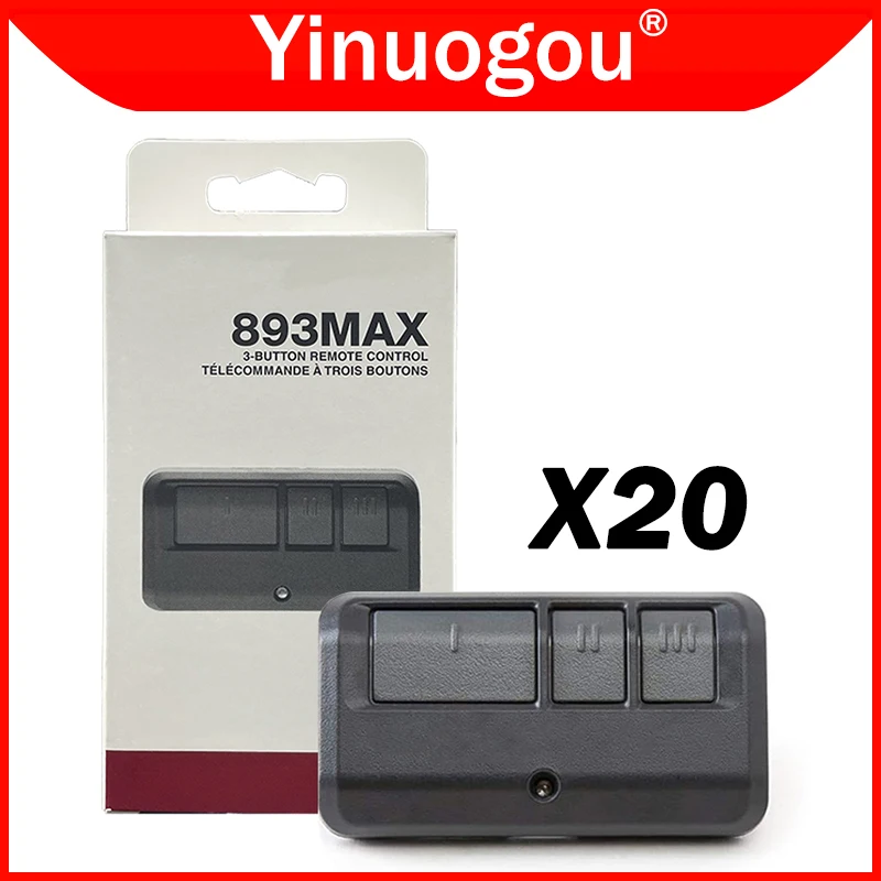 LiftMaster 893MAX 890MAX 895MAX 893LM 891LM 371LM 372LM 373LM 971LM 972LM 973LM 81LM 82LM 83LM Garage Door Opener Remote Control
LiftMaster 893MAX 890MAX 895MAX 893LM 891LM 371LM 372LM 373LM 971LM 972LM 973LM 81LM 82LM 83LM Garage Door Opener Remote Control