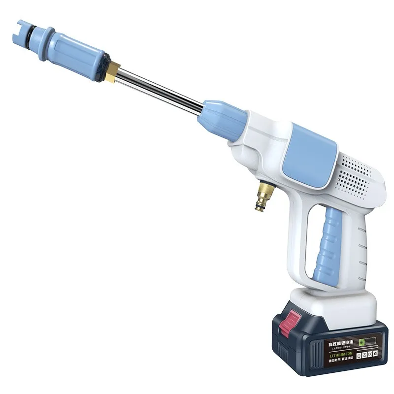 Portable High Pressure Cordless and Rechargeable with Lithium Battery Industrial Equipment Electric Car Washer Gun
Portable High Pressure Cordless and Rechargeable with Lithium Battery Industrial Equipment Electric Car Washer Gun