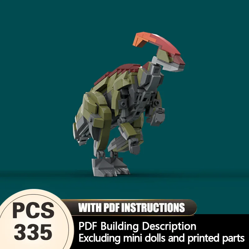 Creators Animal Series Model MOC Building Bricks Parasaurolophus Modular Technology Gifts Holiday Assemble Children Toys Suit
Creators Animal Series Model MOC Building Bricks Parasaurolophus Modular Technology Gifts Holiday Assemble Children Toys Suit