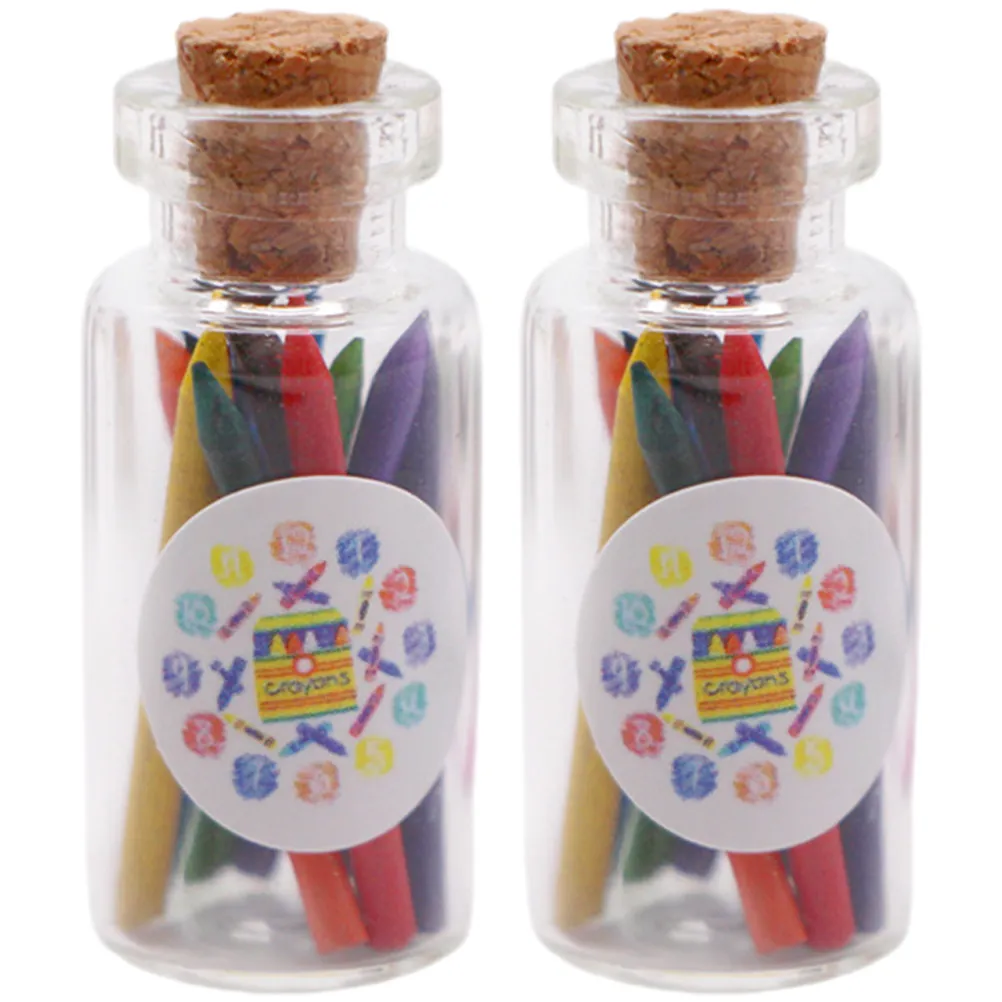 2Sets Miniature Colorful Crayons Bottles Mini House Layout Accessory Micro Landscape Decors Room Box Decor Photo Props Small
2Sets Miniature Colorful Crayons Bottles Mini House Layout Accessory Micro Landscape Decors Room Box Decor Photo Props Small