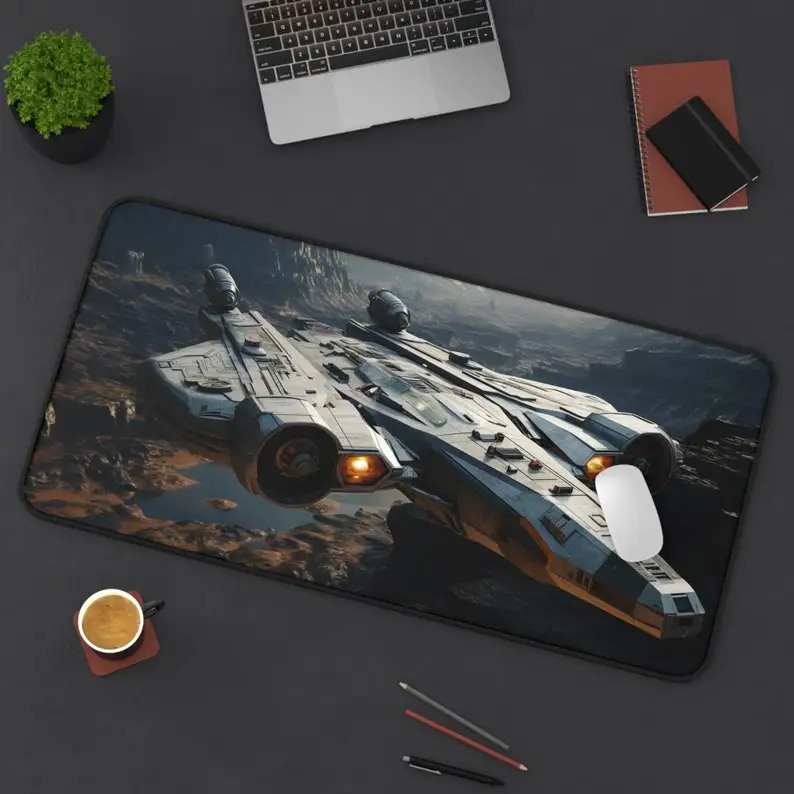 Spaceship Pattern Table Mat,Starry Sky Spaceship Desktop Decoration,Non-Slip Waterproof Gaming Mousepad,Perfect Gift for Friends
Spaceship Pattern Table Mat,Starry Sky Spaceship Desktop Decoration,Non-Slip Waterproof Gaming Mousepad,Perfect Gift for Friends