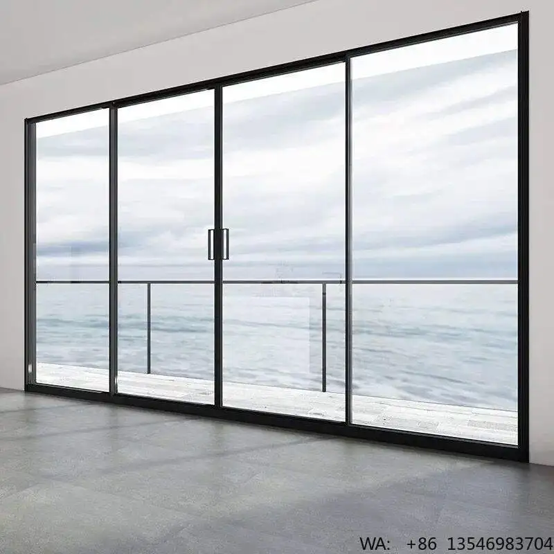 Hot Sales Modern Design Double Glass Interior Aluminum Sliding Door Water-Proof Frameless with Lift Sliding Doors
Hot Sales Modern Design Double Glass Interior Aluminum Sliding Door Water-Proof Frameless with Lift Sliding Doors