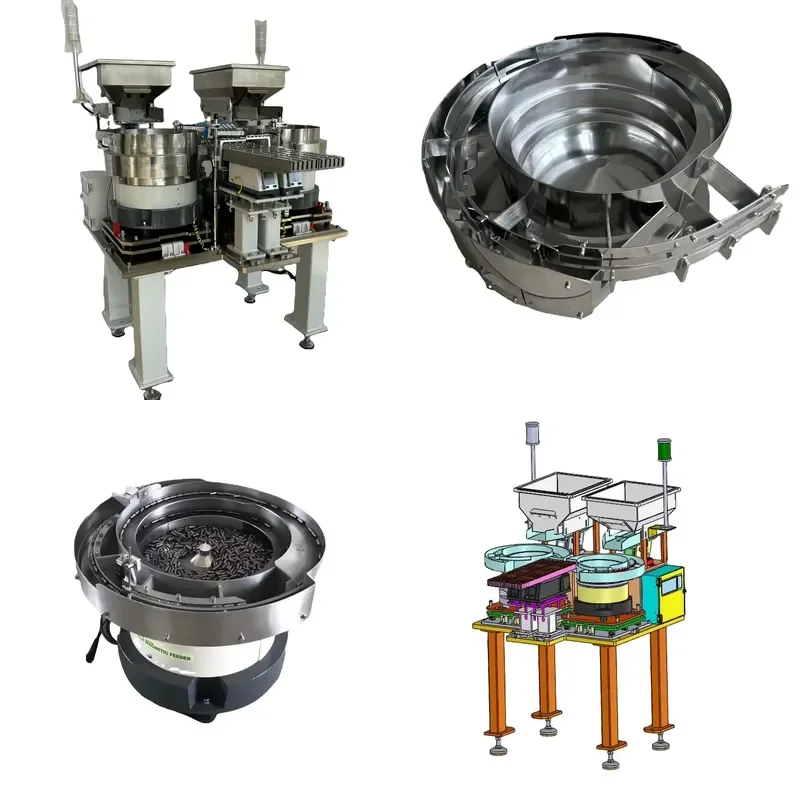 220V/110V Vibratory Bowl Feeder with Electromagnetic Controller, Easy Speed Adjustment
220V/110V Vibratory Bowl Feeder with Electromagnetic Controller, Easy Speed Adjustment