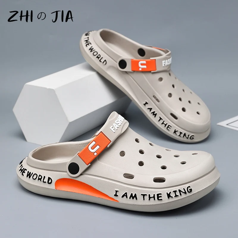 Men's Hole Shoes Outdoor Beach Breathable Sandals Lightweight Comfortable EVA Slippers Street Sandals Fashion Casual Footwear
Men's Hole Shoes Outdoor Beach Breathable Sandals Lightweight Comfortable EVA Slippers Street Sandals Fashion Casual Footwear