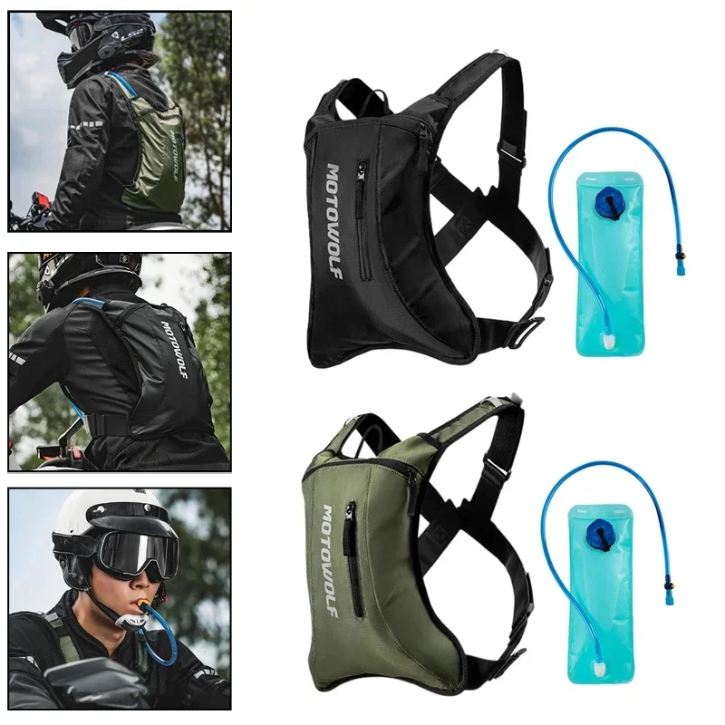 2L Motorcycle Hydration Pack Leakproof Bike Water Backpack Bladder Pack Water Reservoir for ATV Dirt Bike Riding
2L Motorcycle Hydration Pack Leakproof Bike Water Backpack Bladder Pack Water Reservoir for ATV Dirt Bike Riding