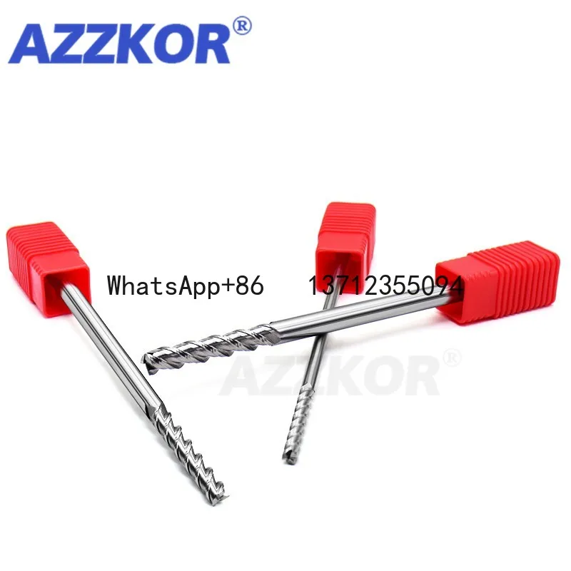 Milling Cutter Alloy Coating Tungsten Steel Tool 3 Blade Lengthen Milling Cutter Woodding Cutter By Aluminum Cnc Maching Hrc55
Milling Cutter Alloy Coating Tungsten Steel Tool 3 Blade Lengthen Milling Cutter Woodding Cutter By Aluminum Cnc Maching Hrc55