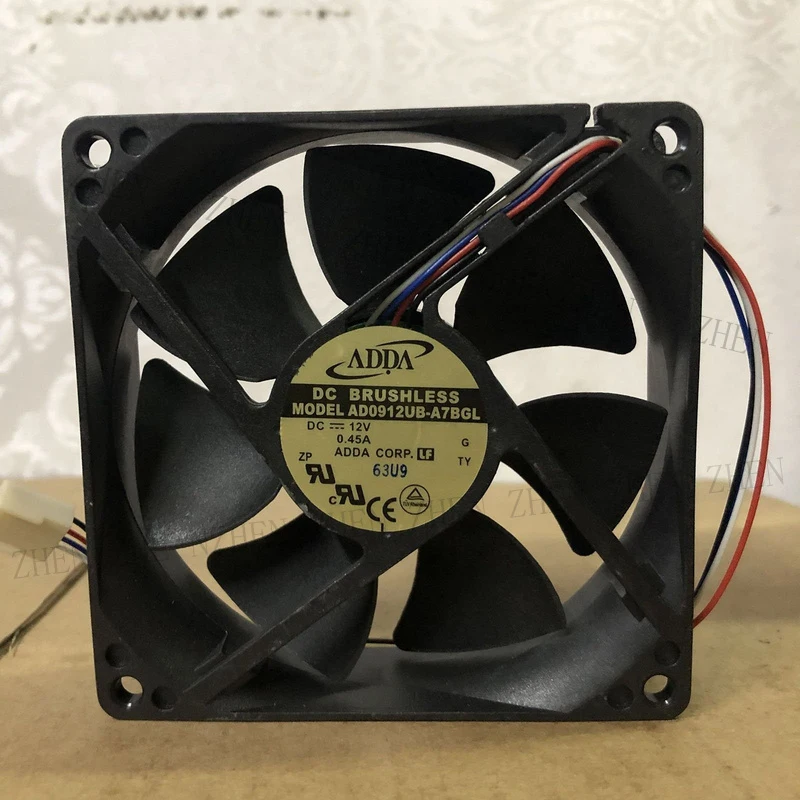 S New for ADDA AD0912UB-A7BGL 12V 0.45A 4-Wire cooling fan#QW
S New for ADDA AD0912UB-A7BGL 12V 0.45A 4-Wire cooling fan#QW