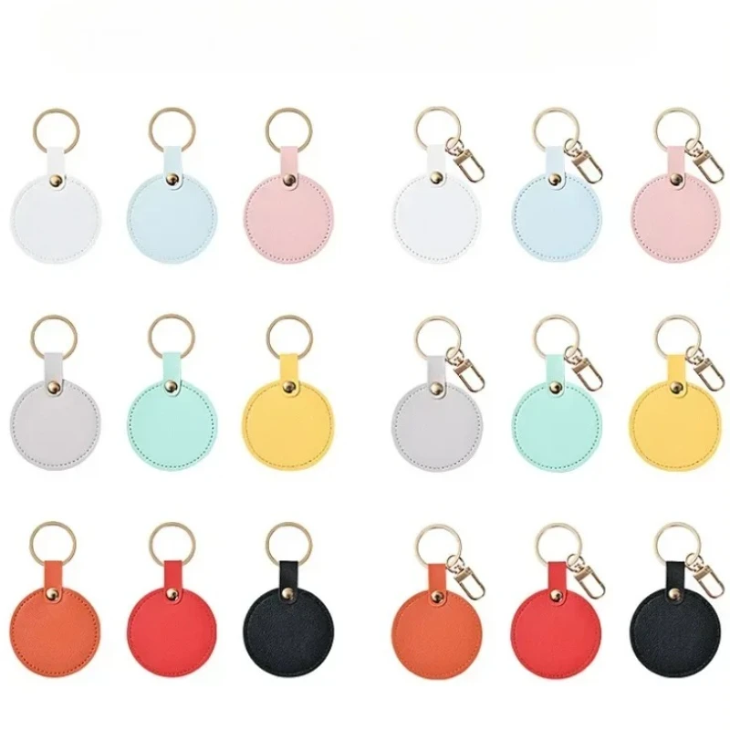 Laser Customized Logo Round Leather Keychain Engrave Circle Car Keyring Bag Pendant Personalize Holder Room Number Car Keyring
Laser Customized Logo Round Leather Keychain Engrave Circle Car Keyring Bag Pendant Personalize Holder Room Number Car Keyring