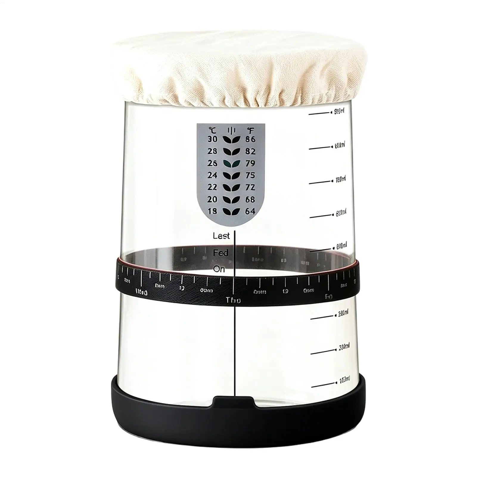 Sourdough Jars With Lid Clear Glass Large Capacity Wide Mouth Sourdough Bread Starter Jar For Home Dorm Apartment Restaurant
Sourdough Jars With Lid Clear Glass Large Capacity Wide Mouth Sourdough Bread Starter Jar For Home Dorm Apartment Restaurant