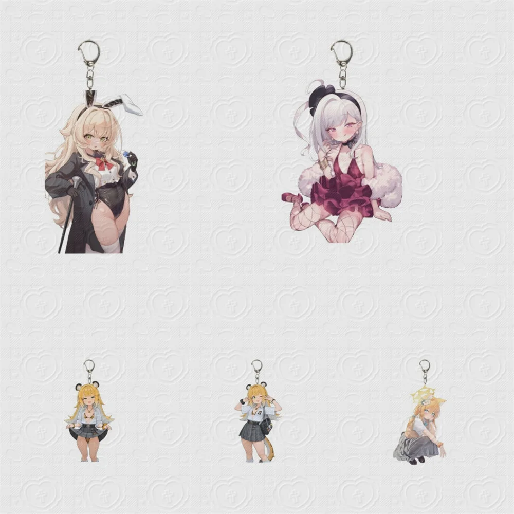 6CM NEW Anime Blue Archive Acrylic Keychain Model Cosplay Charm Characters Ornament Accessories Goods Christmas Gifts
6CM NEW Anime Blue Archive Acrylic Keychain Model Cosplay Charm Characters Ornament Accessories Goods Christmas Gifts