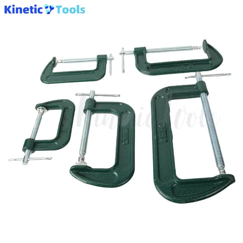 1PC 3-8 Inch G-type Clamp Woodworking Clamp Fixture Iron Clamp Strong Clamp Woodworking Tool Quick Release Carpentry Clamps
1PC 3-8 Inch G-type Clamp Woodworking Clamp Fixture Iron Clamp Strong Clamp Woodworking Tool Quick Release Carpentry Clamps