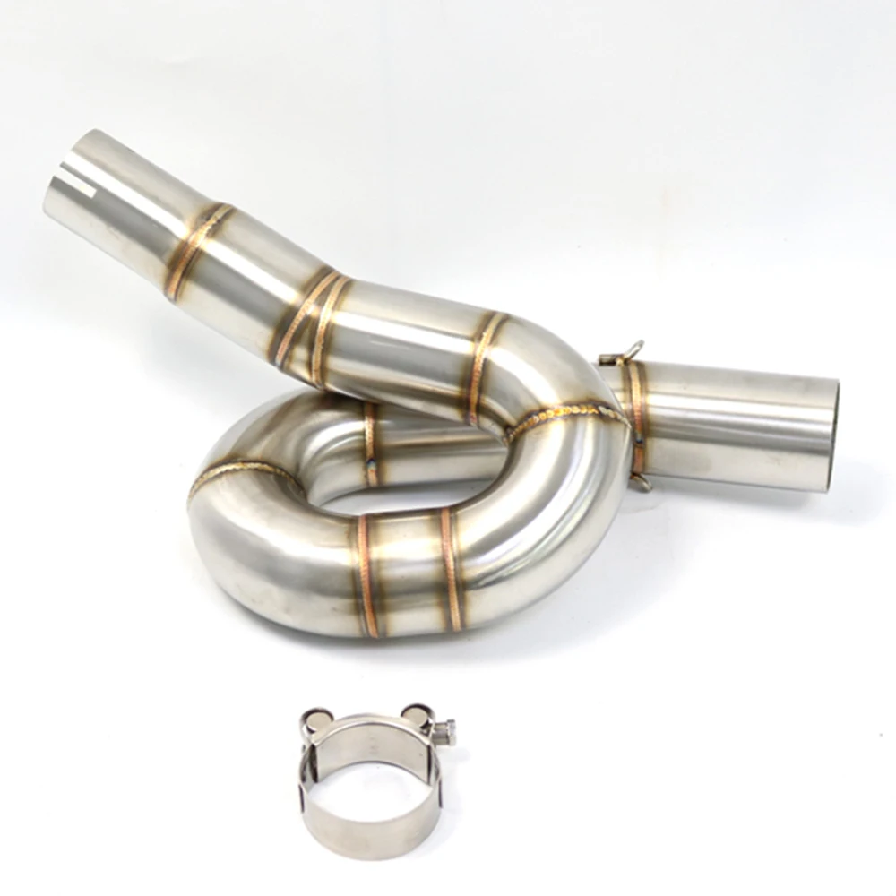 51mm Motorcycle Exhaust Middle Pipe Link Connect For Benelli 300 BJ300 GS BN302 TNT300 2014 2015 2016 2017 2018 Stainless Steel
51mm Motorcycle Exhaust Middle Pipe Link Connect For Benelli 300 BJ300 GS BN302 TNT300 2014 2015 2016 2017 2018 Stainless Steel