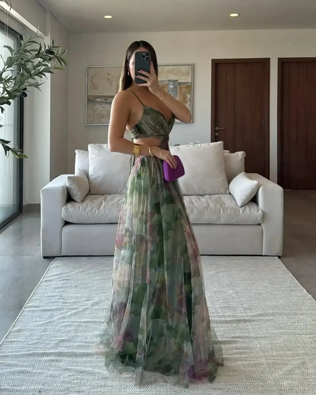 Summer legant Print Pleated Mesh Evening Dress Sexy Off Shoulder Ins Vacation Long Dress V Neck High Waist Backless Sling Dress
Summer legant Print Pleated Mesh Evening Dress Sexy Off Shoulder Ins Vacation Long Dress V Neck High Waist Backless Sling Dress