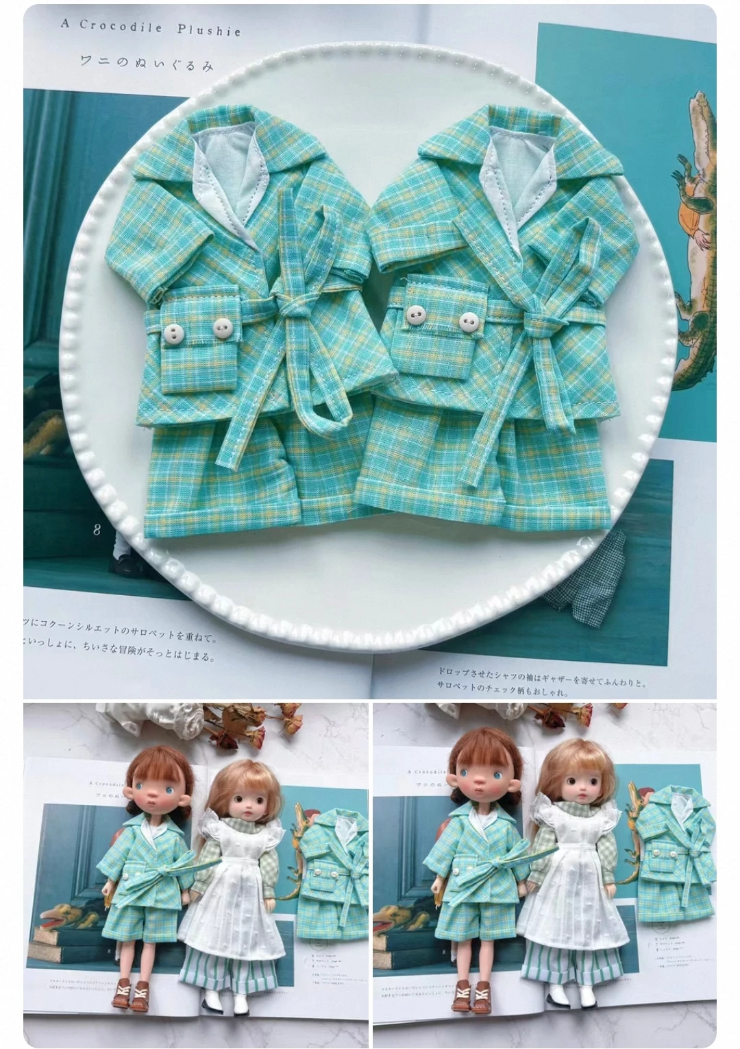 2026 Dula Doll Clothes Grass green suit and overalls set for Blythe Landoudou Landazz Qbaby ob24 ob22 Azone Doll
2026 Dula Doll Clothes Grass green suit and overalls set for Blythe Landoudou Landazz Qbaby ob24 ob22 Azone Doll