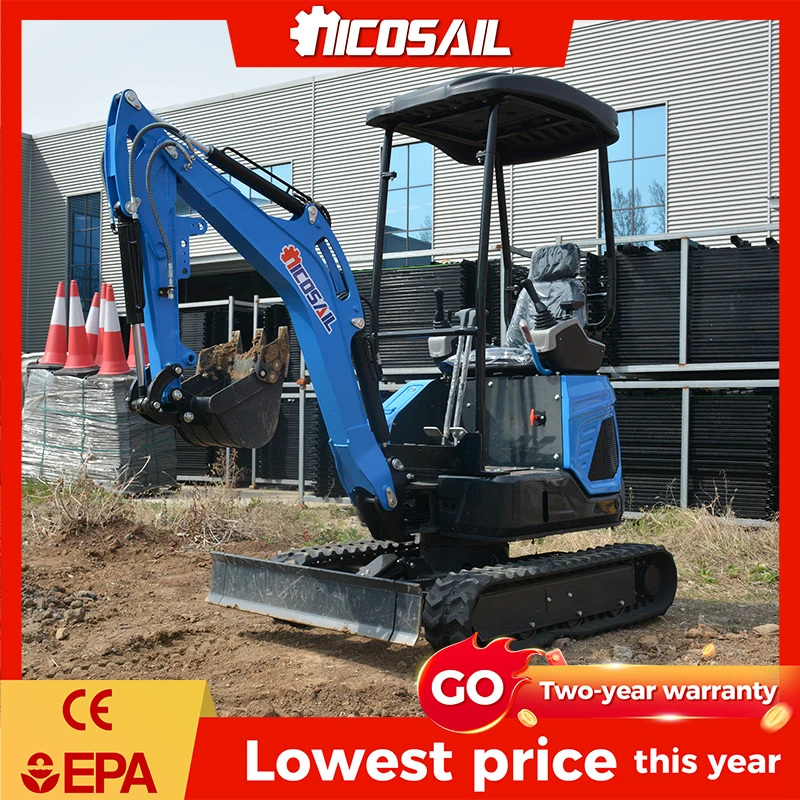 Custom OKW18 Mini Excavator All Steel Cover Durable Recyclable Construction Equipment
Custom OKW18 Mini Excavator All Steel Cover Durable Recyclable Construction Equipment