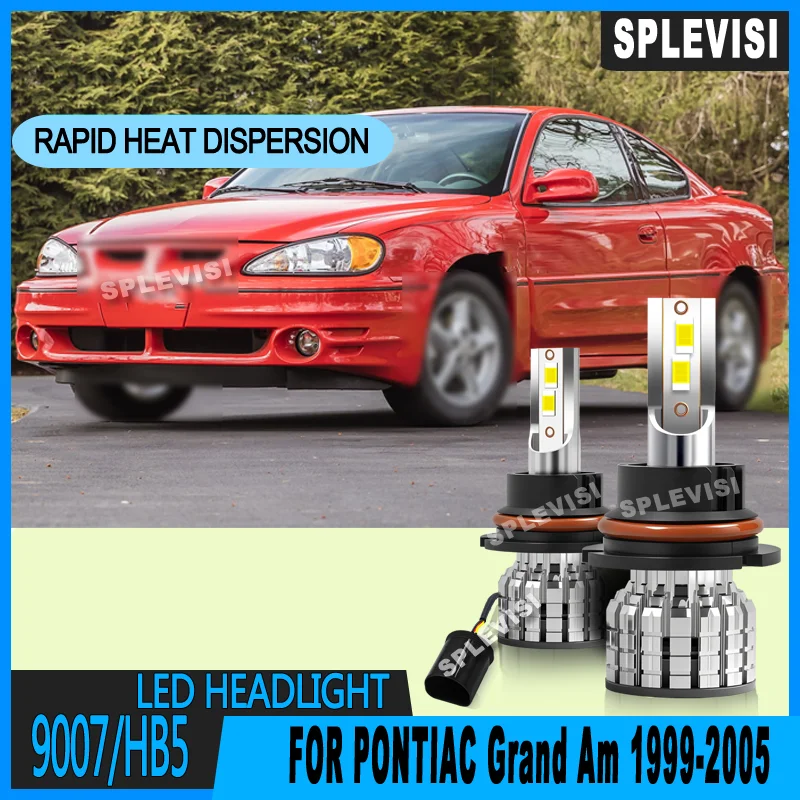 Lifespan Over 60,000 Hours Long-lasting Stable Beam 9007 LED Headlight For PONTIAC Grand Am 1999 2000 2001 2002 2003 2004 2005
Lifespan Over 60,000 Hours Long-lasting Stable Beam 9007 LED Headlight For PONTIAC Grand Am 1999 2000 2001 2002 2003 2004 2005