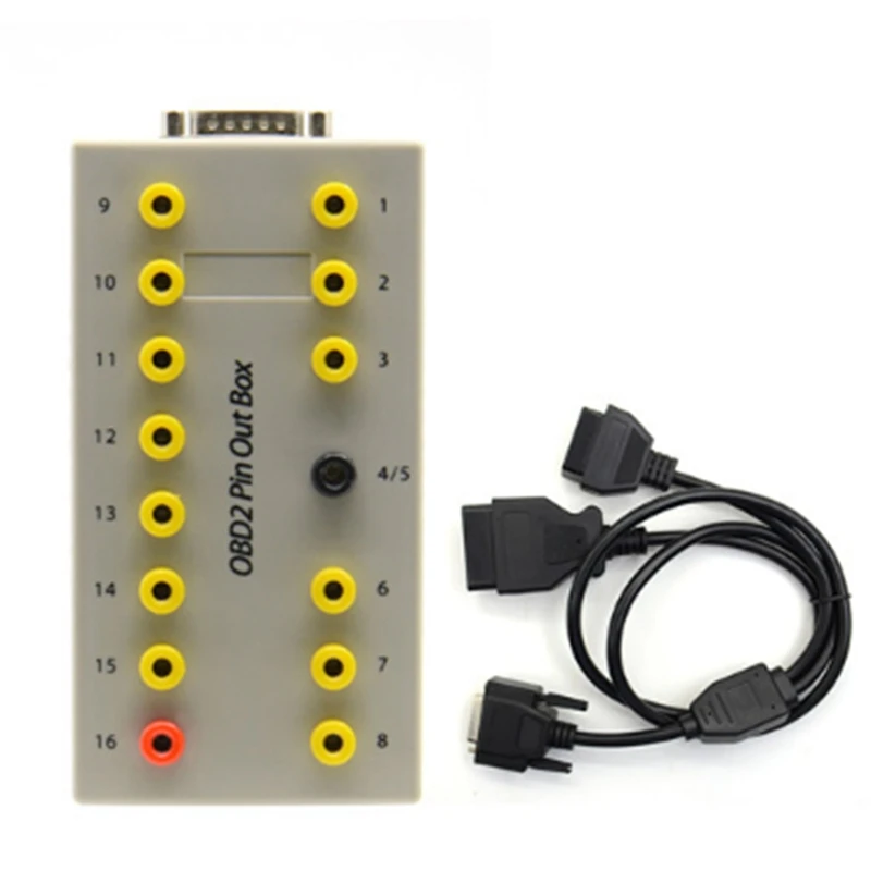 OBDII OBD2 Breakout Box Автомобильный OBD 2-разрывной блок Автомобильный протокол может испытательная коробка Автомобильный разъем
OBDII OBD2 Breakout Box Автомобильный OBD 2-разрывной блок Автомобильный протокол может испытательная коробка Автомобильный разъем