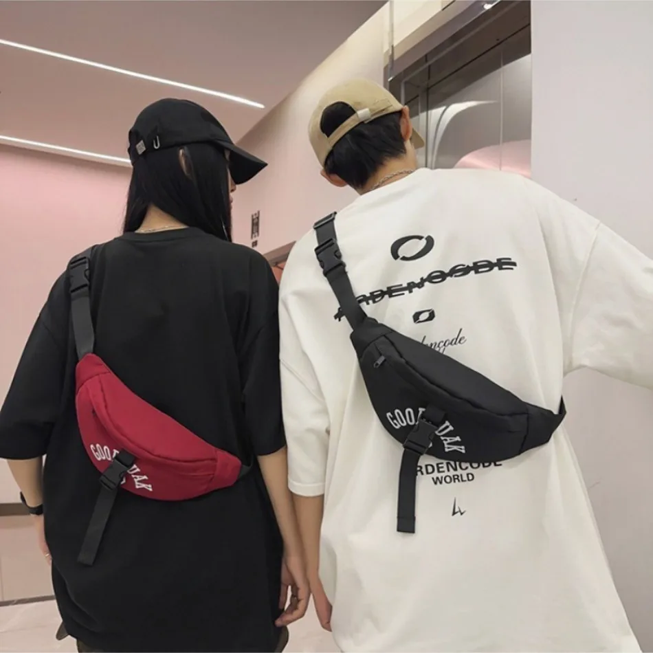 Нагрудная сумка для рабочей одежды в японском стиле Harajuku в темном стиле для мужчин и женщин, универсальная сумка через плечо и поясные сумки унисекс
Нагрудная сумка для рабочей одежды в японском стиле Harajuku в темном стиле для мужчин и женщин, универсальная сумка через плечо и поясные сумки унисекс