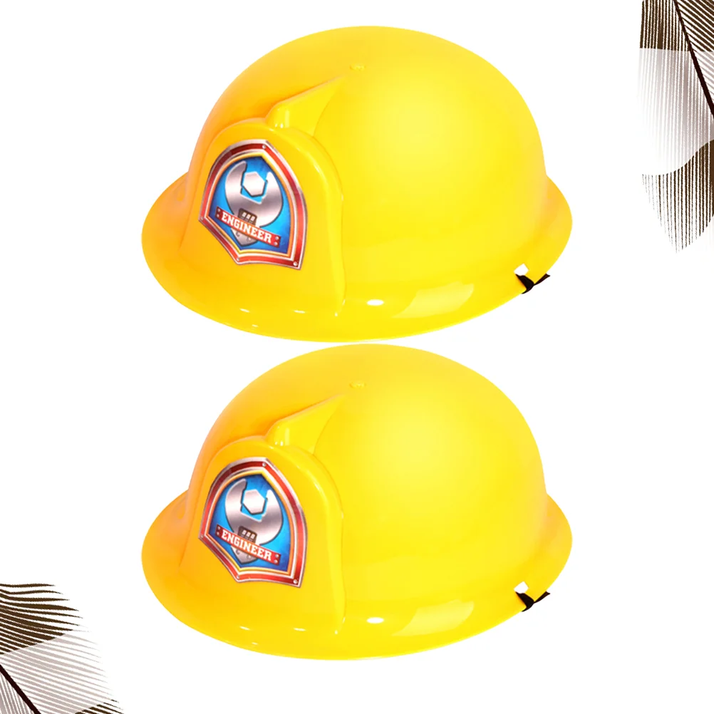 2 Pcs Toddler Hats Simulation Safety Toy Construction Hard for Kids Accessories Yellow Role-play Baby
2 Pcs Toddler Hats Simulation Safety Toy Construction Hard for Kids Accessories Yellow Role-play Baby