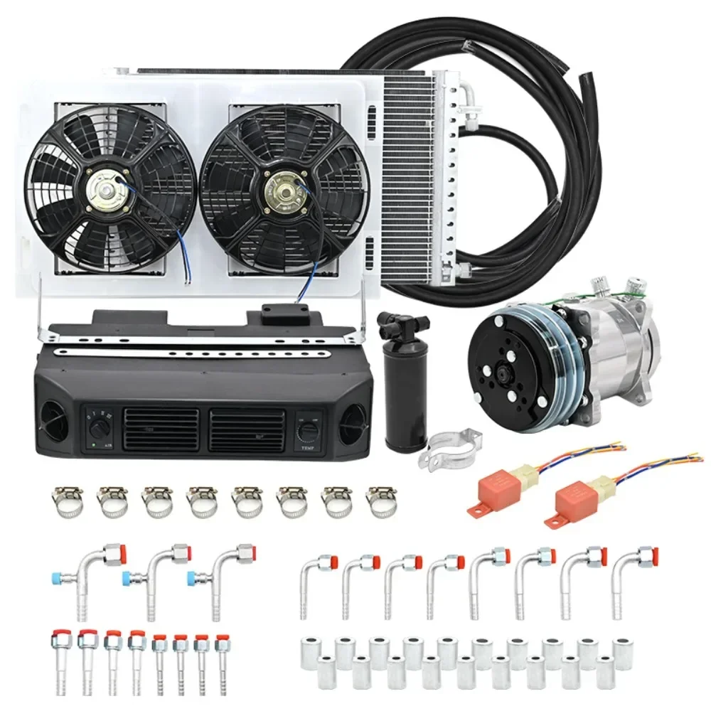 Truck air Conditioner 12V 24V Can Customize logo Fit for All Kinds of Car air Conditioning System
Truck air Conditioner 12V 24V Can Customize logo Fit for All Kinds of Car air Conditioning System