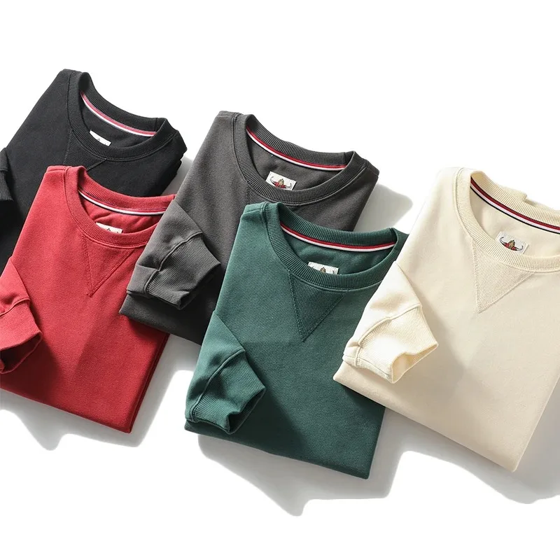 Men's Casual round Ne Sweatirt Heavyweight Cotton Milk Silk Blend Color Retro Loose Fit Fall Season Streetwear
Men's Casual round Ne Sweatirt Heavyweight Cotton Milk Silk Blend Color Retro Loose Fit Fall Season Streetwear