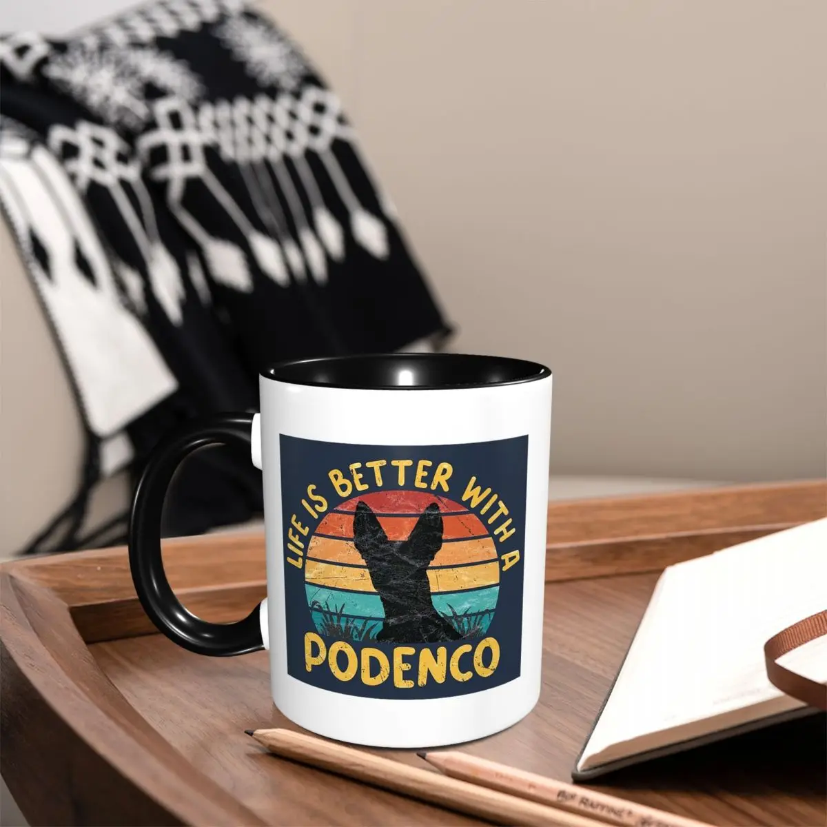Life Is Better With A Podenco Mug Funny Ceramic Coffee Cups Tea Mugs Milk Cup Drinkware Gift for Woman Man
Life Is Better With A Podenco Mug Funny Ceramic Coffee Cups Tea Mugs Milk Cup Drinkware Gift for Woman Man
