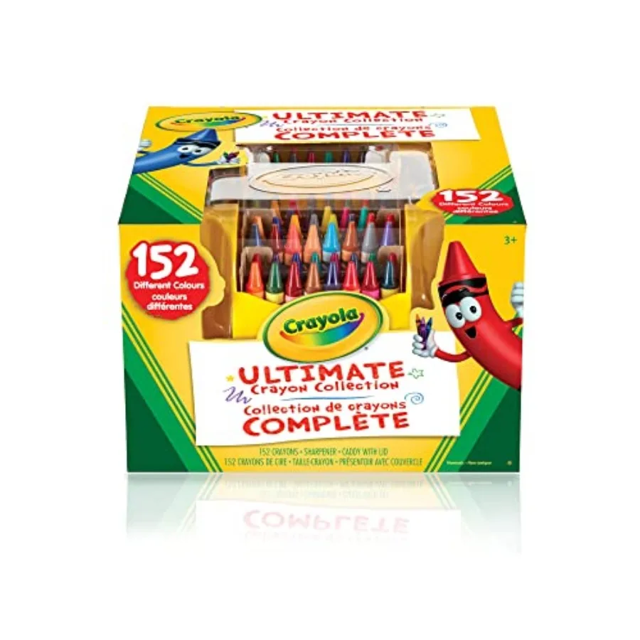 Ultimate Crayon Caddy with Lid and Sharpener, 152 Crayons 520030
Ultimate Crayon Caddy with Lid and Sharpener, 152 Crayons 520030