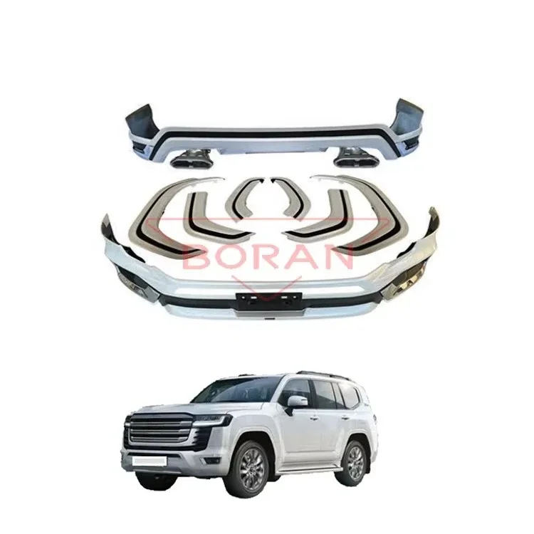High Quality PP Material Front Bumper New 2022 Upgrade Modellista Style Body Kit for for LC300
High Quality PP Material Front Bumper New 2022 Upgrade Modellista Style Body Kit for for LC300