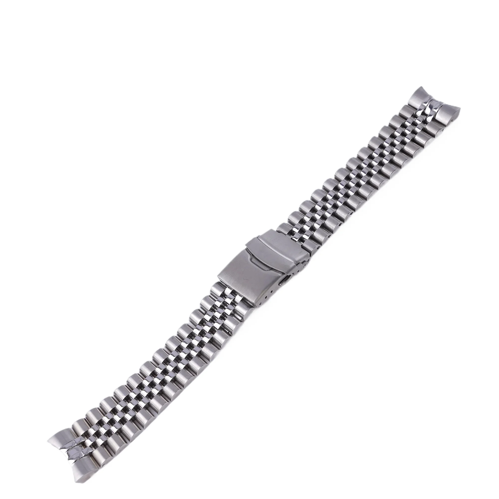 Rolamy 20mm Jubilee Strap For Seiko SNE569 SNE573 Solid Curved End Stainless Steel Watch Band Custom Color
Rolamy 20mm Jubilee Strap For Seiko SNE569 SNE573 Solid Curved End Stainless Steel Watch Band Custom Color