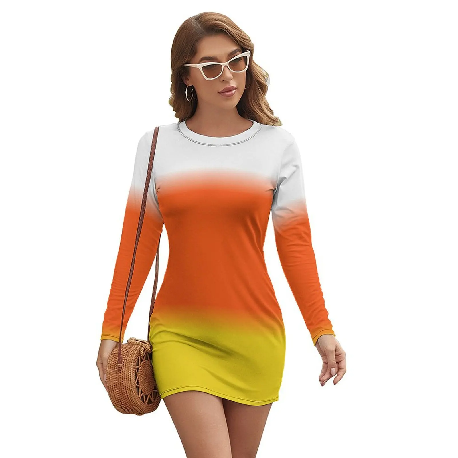 CANDY CORN Colors Ombre Long-sleeved Dress evening dresses luxury 2024 elegant dresses for women
CANDY CORN Colors Ombre Long-sleeved Dress evening dresses luxury 2024 elegant dresses for women