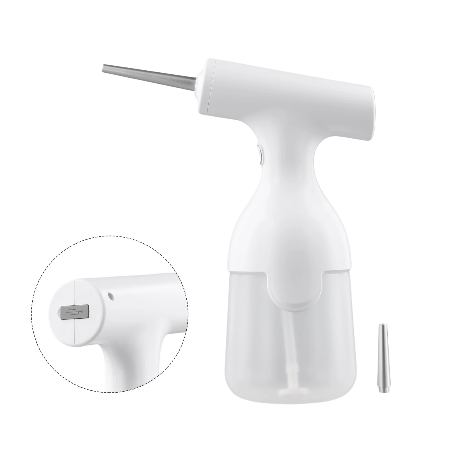 Пенообразователь электрический вспениватель 350 мл, бытовой кухонный многоцелевой перезаряжаемый, подходит для ванной комнаты с зарядным кабелем
Пенообразователь электрический вспениватель 350 мл, бытовой кухонный многоцелевой перезаряжаемый, подходит для ванной комнаты с зарядным кабелем