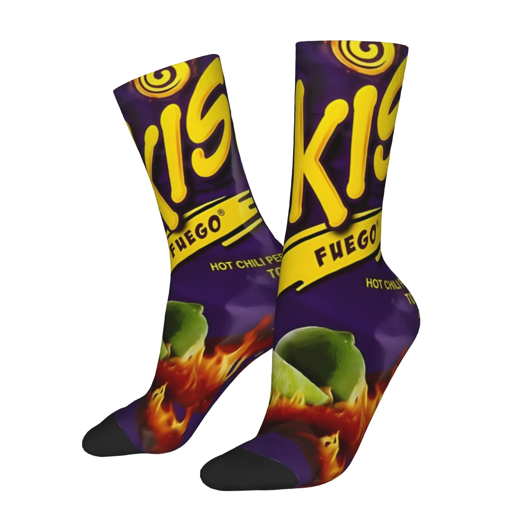 1 Pair Funny Sock Takis Yellow & Purple Snack Packet Hip Hop Quality Pattern Printed Men Crew Socks Casual Men's Socks
1 Pair Funny Sock Takis Yellow & Purple Snack Packet Hip Hop Quality Pattern Printed Men Crew Socks Casual Men's Socks
