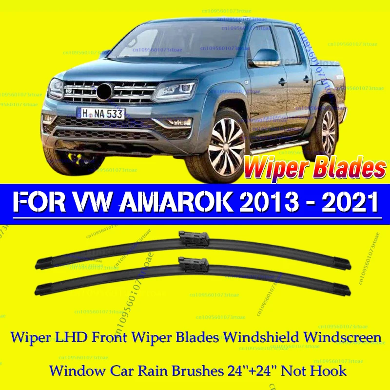 Wiper LHD Front Wiper Blades For VW Amarok 2013 - 2021 Windshield Windscreen Window Car Rain Brushes 24''+24'' Not Hook
Wiper LHD Front Wiper Blades For VW Amarok 2013 - 2021 Windshield Windscreen Window Car Rain Brushes 24''+24'' Not Hook