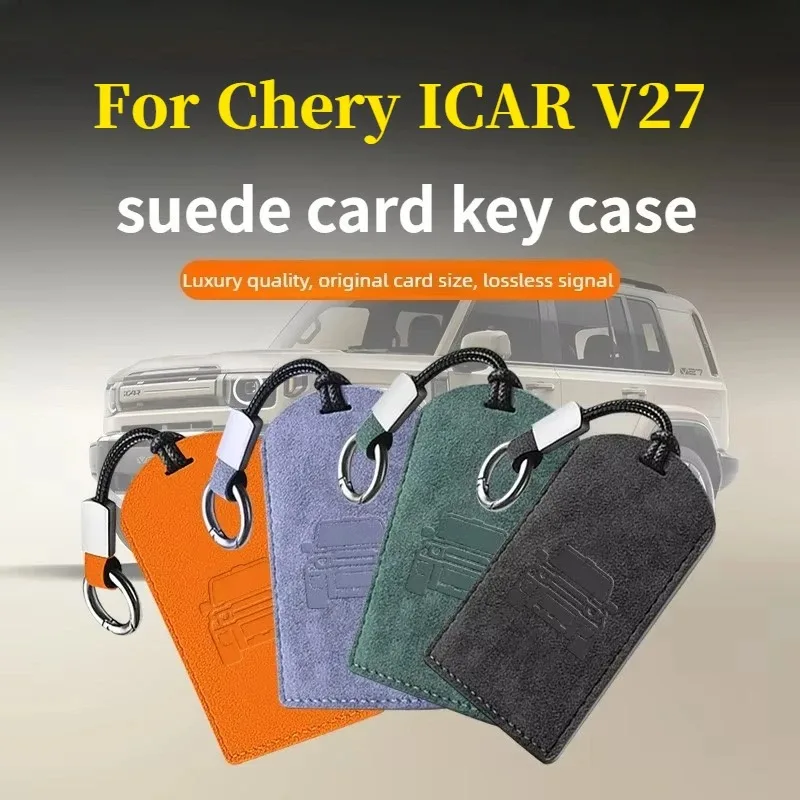 For Chery ICAR V27 2026 2027 Suede Car Key Case Cover Protector Shell Keychain Interior Special Refit Accessories
For Chery ICAR V27 2026 2027 Suede Car Key Case Cover Protector Shell Keychain Interior Special Refit Accessories