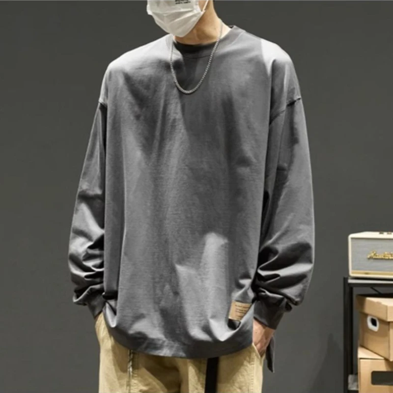 Men's American Retro Casual Long Sleeve T Shirt Spring Autumn Plus Size Loose Fit Base Layer Top Trendy Brand for Up to 300 Lbs
Men's American Retro Casual Long Sleeve T Shirt Spring Autumn Plus Size Loose Fit Base Layer Top Trendy Brand for Up to 300 Lbs