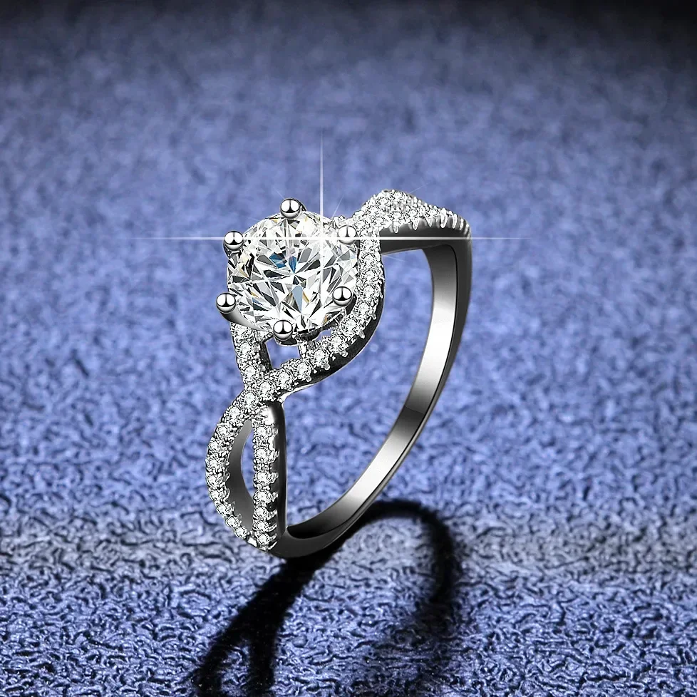 Luxury PT950 Platinum Ring, Real High - Clarity D - Color Moissanite, Premier Wedding and Proposal Jewelry for Women
Luxury PT950 Platinum Ring, Real High - Clarity D - Color Moissanite, Premier Wedding and Proposal Jewelry for Women
