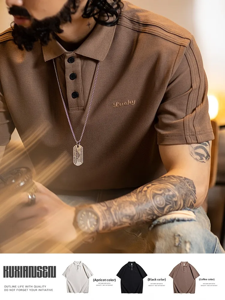 Retro American Style Men's Shirt Short Sleeve Summer New Texture Embroidery Loose Fit Half Sleeve Breathable Cotton Blend
Retro American Style Men's Shirt Short Sleeve Summer New Texture Embroidery Loose Fit Half Sleeve Breathable Cotton Blend