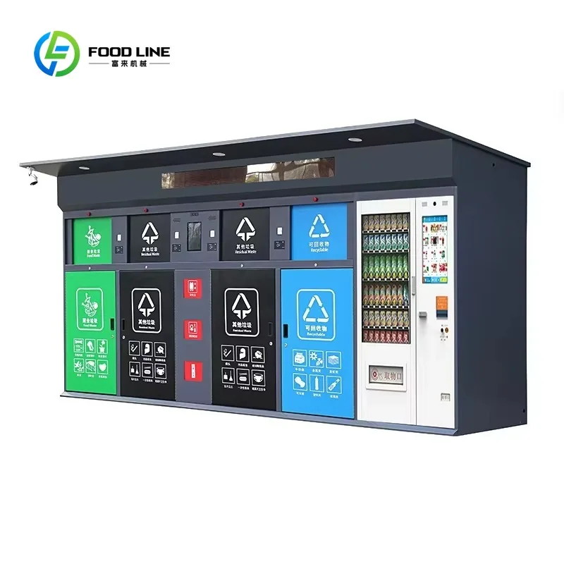 Customized Outdoor Smart Recycling Bin with LED Display & Solar Powered Lighting Equipped Intelligent Waste Sorting Station
Customized Outdoor Smart Recycling Bin with LED Display & Solar Powered Lighting Equipped Intelligent Waste Sorting Station