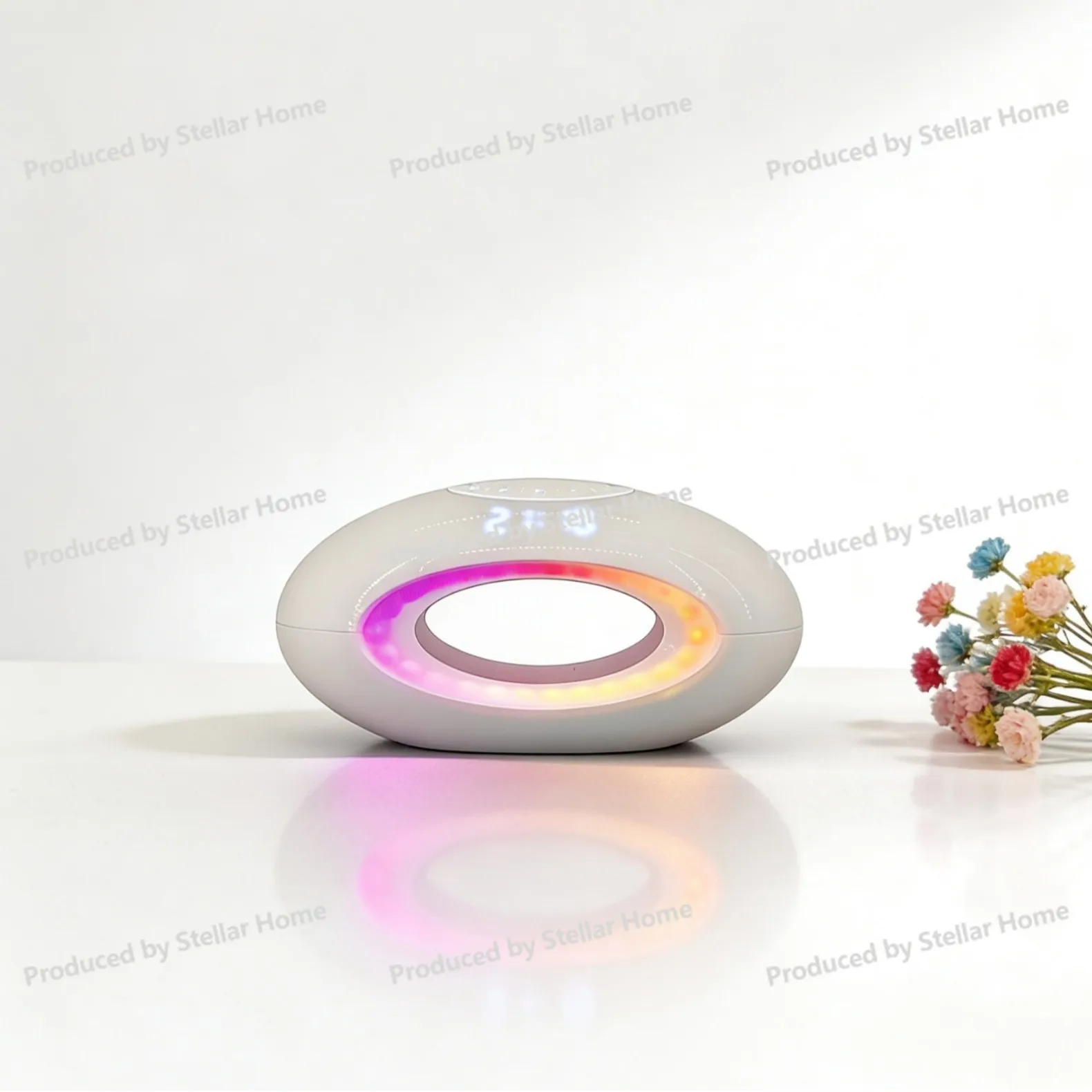 White Noise Multifunctional Time Alarm Clock Colorful Atmosphere Light Small Lamp Night Light Sleep Aid Artwork
White Noise Multifunctional Time Alarm Clock Colorful Atmosphere Light Small Lamp Night Light Sleep Aid Artwork