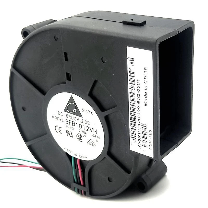 BFB1012VH Turbo Blower 12V Centrifugal Fan For Elevator Ventilation Motor Drives Heat Dissipation-AT36
BFB1012VH Turbo Blower 12V Centrifugal Fan For Elevator Ventilation Motor Drives Heat Dissipation-AT36