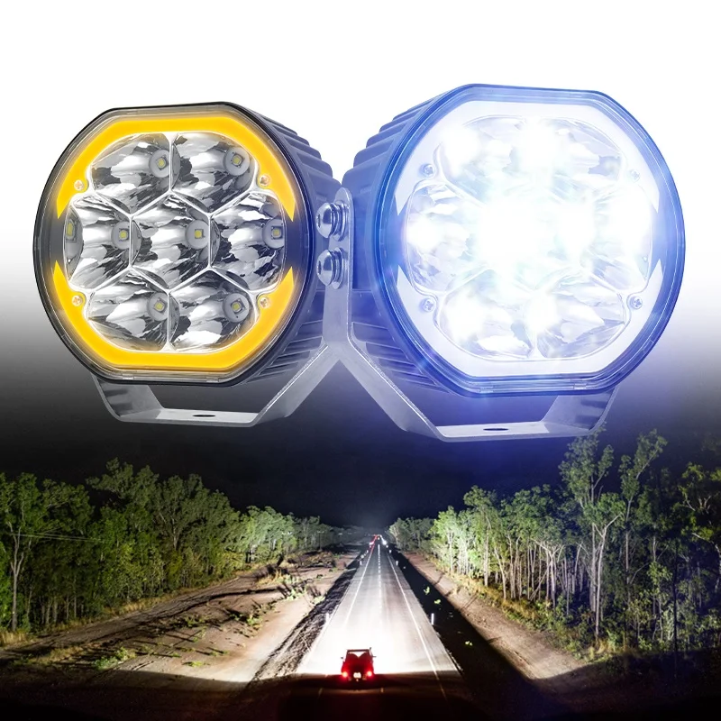 50" Flex Truck Kit: Amber Off-Road LED Linkable Overhead Spot Pod Light Bar
50" Flex Truck Kit: Amber Off-Road LED Linkable Overhead Spot Pod Light Bar