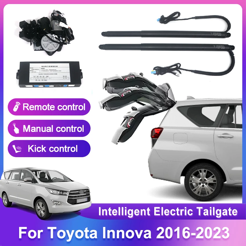 Для Toyota Innova 2016-2023 контроль багажника Электрический Багажник автомобильный подъемник автоматическое открытие багажника дрейфующий приводной комплект датчик
Для Toyota Innova 2016-2023 контроль багажника Электрический Багажник автомобильный подъемник автоматическое открытие багажника дрейфующий приводной комплект датчик
