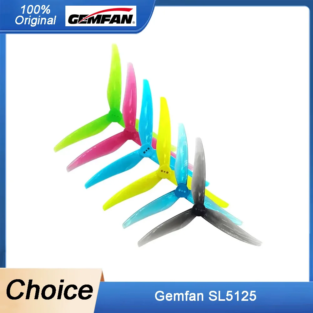 2 пары реквизитов GEMFAN SL5125 с 3 лопастями — 5,1X2,5, 1,5 мм, 3 отверстия для радиоуправляемых дронов FPV Freestyle
2 пары реквизитов GEMFAN SL5125 с 3 лопастями — 5,1X2,5, 1,5 мм, 3 отверстия для радиоуправляемых дронов FPV Freestyle