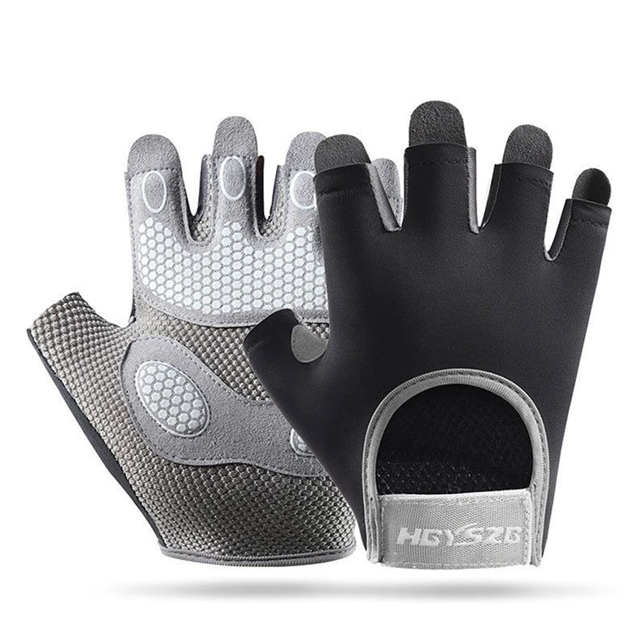 Breathable Half Finger Workout Gloves Non-Slip Silicone Padded Gym Gloves for Men Women Weightlifting Cycling Fitness
Breathable Half Finger Workout Gloves Non-Slip Silicone Padded Gym Gloves for Men Women Weightlifting Cycling Fitness