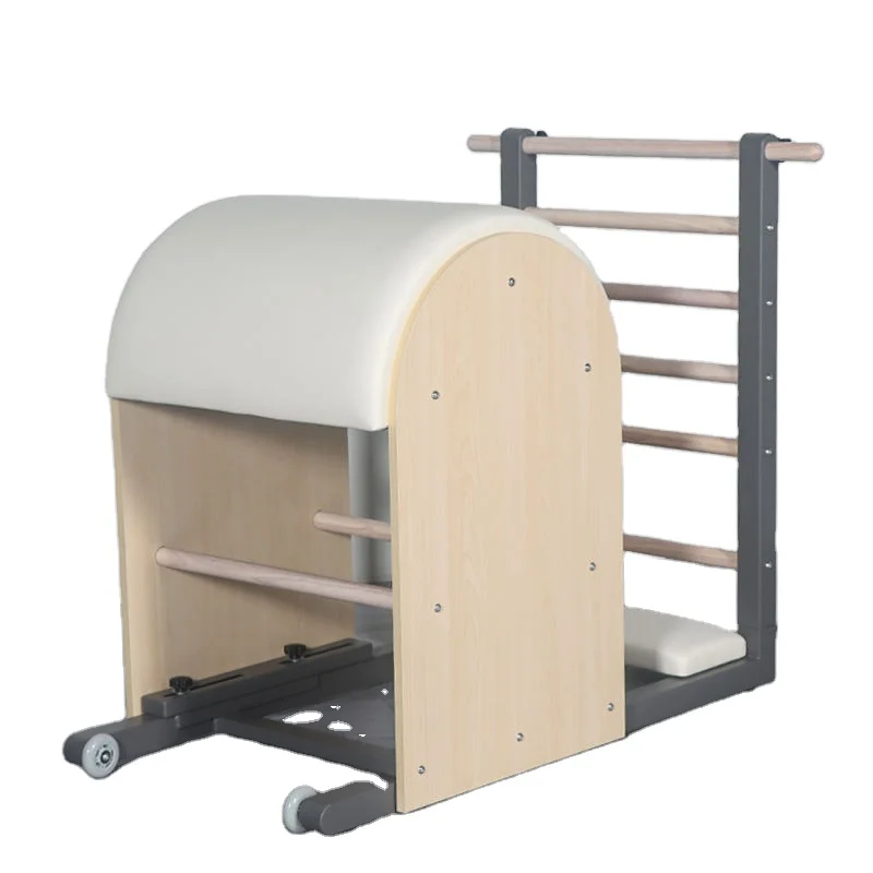 Equipment Smart Library Pilates Reformer Fitness Equipment Body Building Wood Base Frame Pilates Ladder Barrel
Equipment Smart Library Pilates Reformer Fitness Equipment Body Building Wood Base Frame Pilates Ladder Barrel