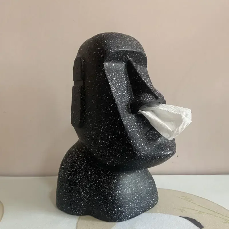 Home furniture Stone Statue Nostril Paper Box Funny High-value Nordic Dining Table Living Room Desk Decoration Storage Ornaments
Home furniture Stone Statue Nostril Paper Box Funny High-value Nordic Dining Table Living Room Desk Decoration Storage Ornaments