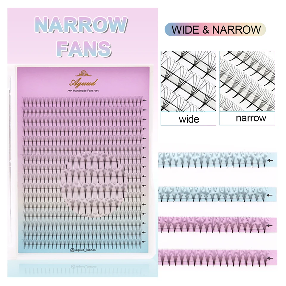 AGUUD Premade Narrow Fans Eyelash Extensions Premade 4D 5D 6D 7D 8D Pointy Base Narrow Fans False Eyelash Makeup Clusters Lashes
AGUUD Premade Narrow Fans Eyelash Extensions Premade 4D 5D 6D 7D 8D Pointy Base Narrow Fans False Eyelash Makeup Clusters Lashes