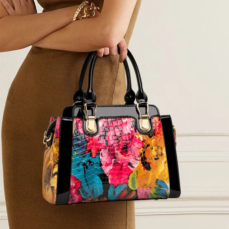 Aidrani Genuine Leather Printed Women's Bag 2026 New Fashion Large-Capacity Handbag Versatile Shoulder Bag for Mothers
Aidrani Genuine Leather Printed Women's Bag 2026 New Fashion Large-Capacity Handbag Versatile Shoulder Bag for Mothers
